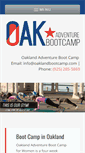 Mobile Screenshot of oaklandbootcamp.com
